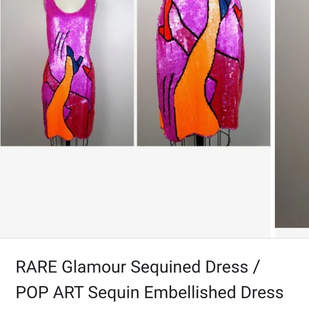 Philippe Albert Sequin Dress